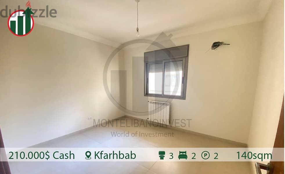 Brand new apartment for sale in Kfarhbab!! 1min from highway! 5