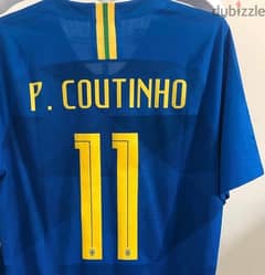 brasil away nike jersey 2018 coutinho