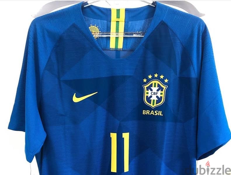 brasil away nike jersey 2018 coutinho 1