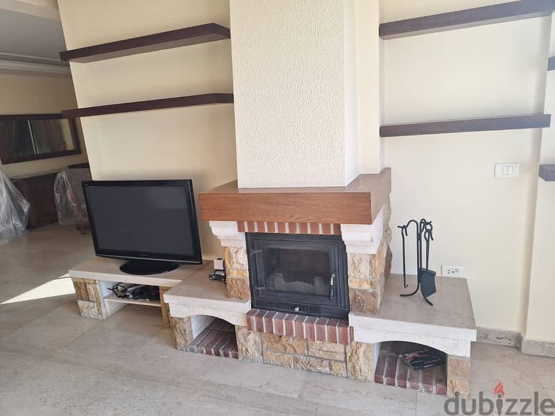 Broumana Prime (240Sq) Furnished with Sea View , (BRR-125) 2