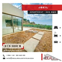 Apartment for sale in jbeil 225 SQM REF#MC54203