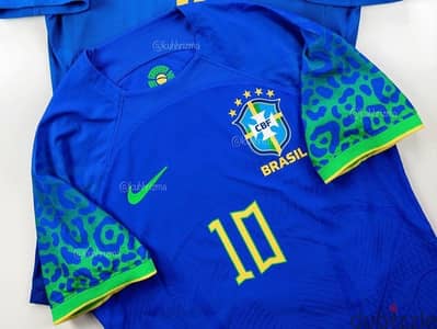 neymar jr 10  brasil away world cup  2022 nike jersey