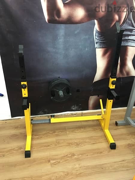 squat and bench rack new heavy duty very good quality 0