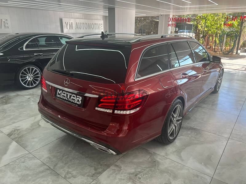 2015 E350 4M station wagon AMG pkg Burgandy/brown keyless camera senso 3