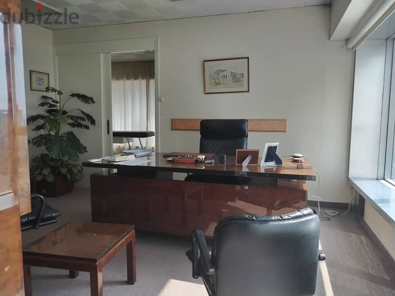 L12899-Furnished Office for Rent In Kaslik 2