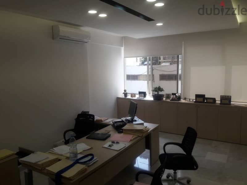 200 Sqm | Hot Deal Fully furnished Office for rent in Sin El Fil 3