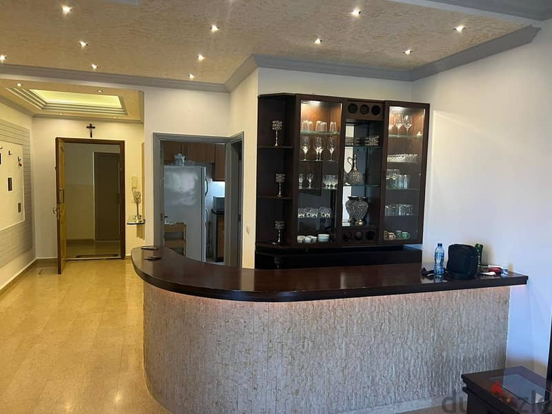 L12908-Furnished Apartment With Terrace for Rent In Batroun 1