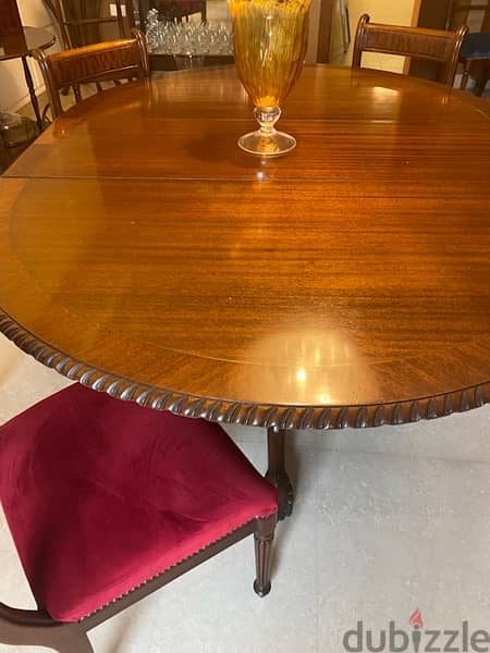 dining table with chairs 6
