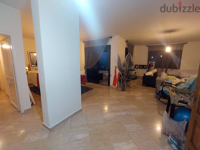 230 SQM Furnished Apartment for Rent in Beit Chabeb, Metn with View 2