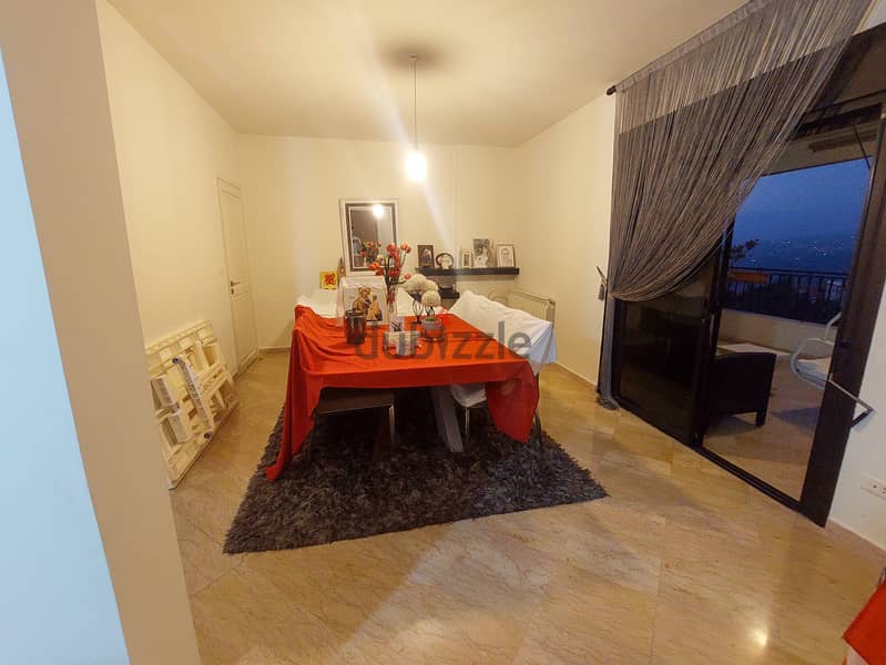 230 SQM Furnished Apartment for Rent in Beit Chabeb, Metn with View 4