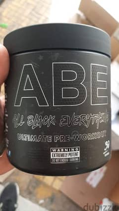 Abe pre workout applied nutrition 0