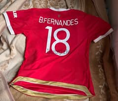 manchester united player version  fernandes team viewer adidas jersey 0