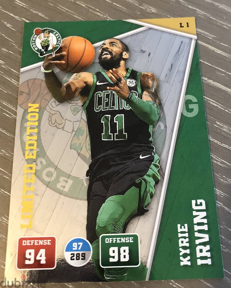 Panini Kyrie Irving NBA 2018 Limited Edition Card 0