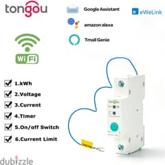 Tongou Ewelink 1 Pole / 2 Pole With Power monitoring 0