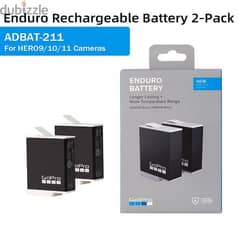 Enduro Batteries Gopro Hero 12 /11 / 10 / 9 0