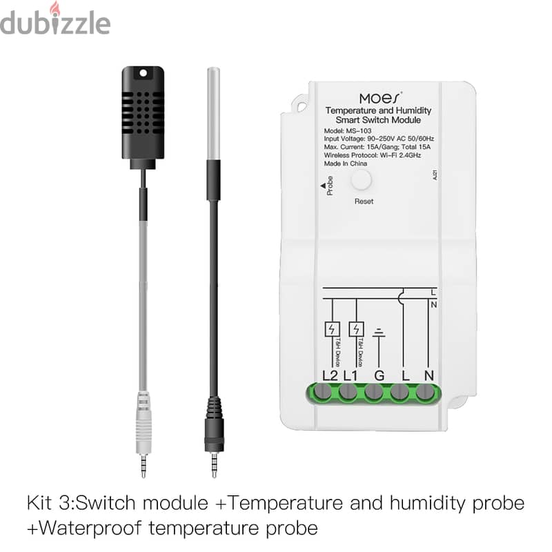 MOES Wifi Smart Switch with Temperature enabled Control 4