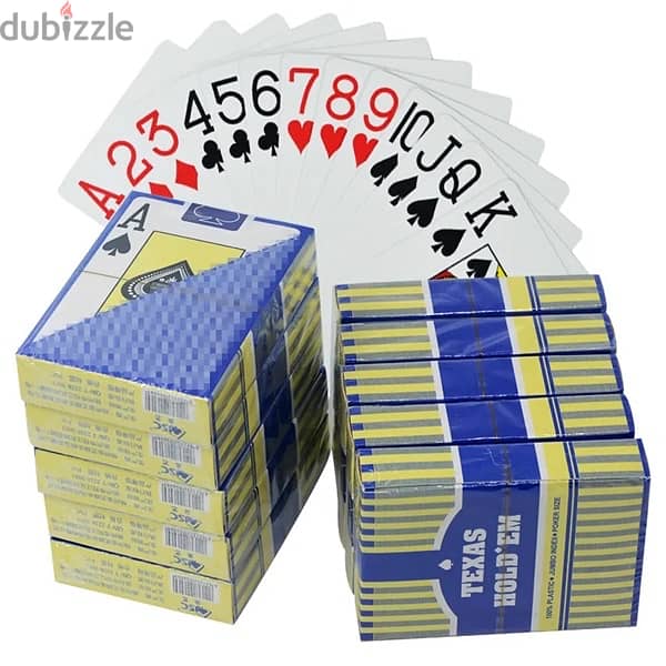Poker Cards Jumbo Index 1