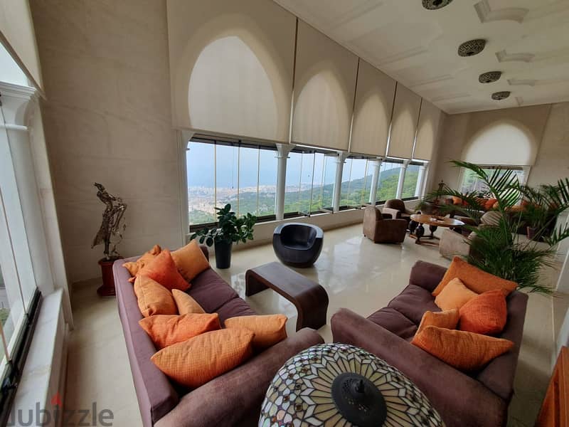 Luxurious villa for sale in ain saadeh Furnished فيلا فخمة للبيع 7