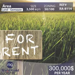 Land For Rent in Gemmayze, RA-8114 , ارض للاجار في الجميزة 0