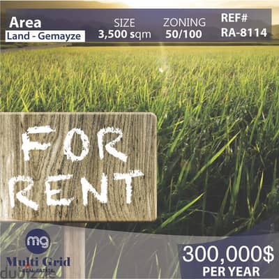 RA-8114 / Land For Rent in Gemmayze, ارض للاجار في الجميزة