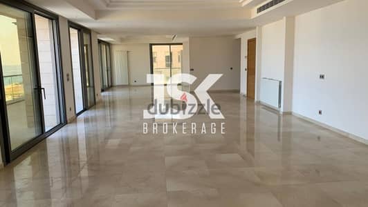 L12921-Luxurious Apartment With Terrace for Sale In Waterfront Dbayeh