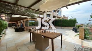 L12923-Spacious Decorated Apartment With Big Terrace for Sale In Fanar 0