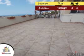 Antelias 170m2 + 150m2 terrace | Panoramic View | Prime Location |