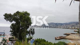 L12929-Furnished Duplex Chalet With Seaview for Rent in Jounieh