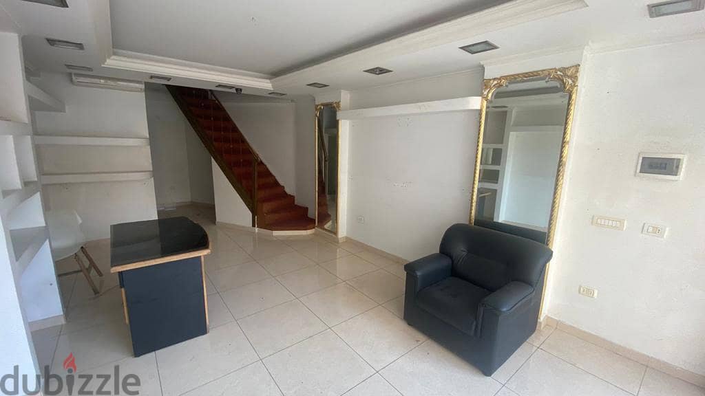 L12932-A Small Furnished Open Space Shop for Rent In Antelias 1