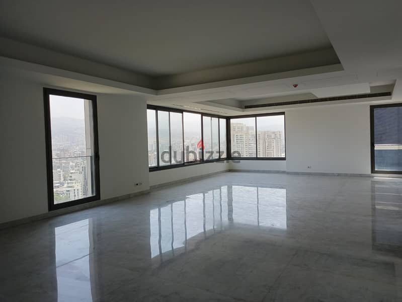Lux decorated 326m2 apartment +pool + gym for sale in Achrafieh Sioufy 1