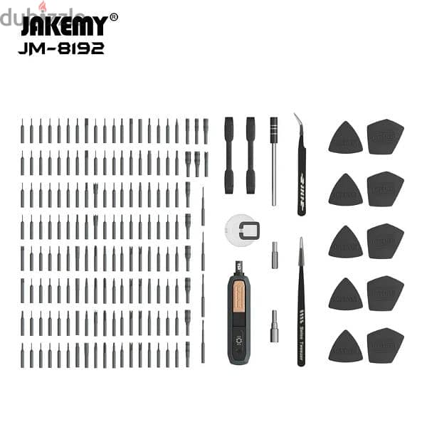 JAKEMY 180 in 1 Precision Screwdriver Set tools pc mobile طقم مفكات 2