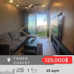 Faqra Chalet - 45 sqm - Furnished