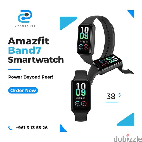 Amazfit Band 7  Power Beyond Peer 