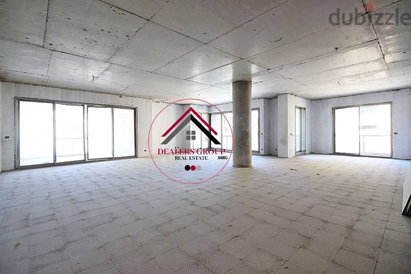 Core and Shell Apartment for sale in Downtown Beirut 0