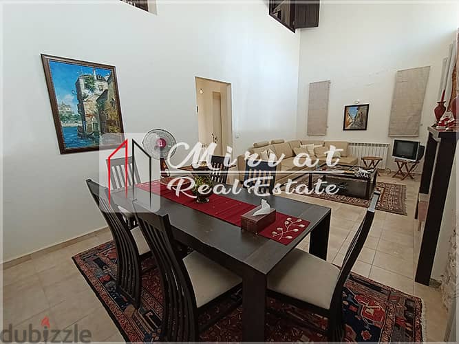 Furnished Duplex Chalet+300sqm Private Garden For Sale Laqlouq 4