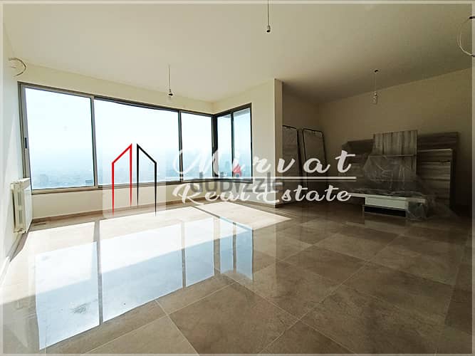 New Duplex For Sale Achrafieh 450,000$|Mountain&Sea View 5