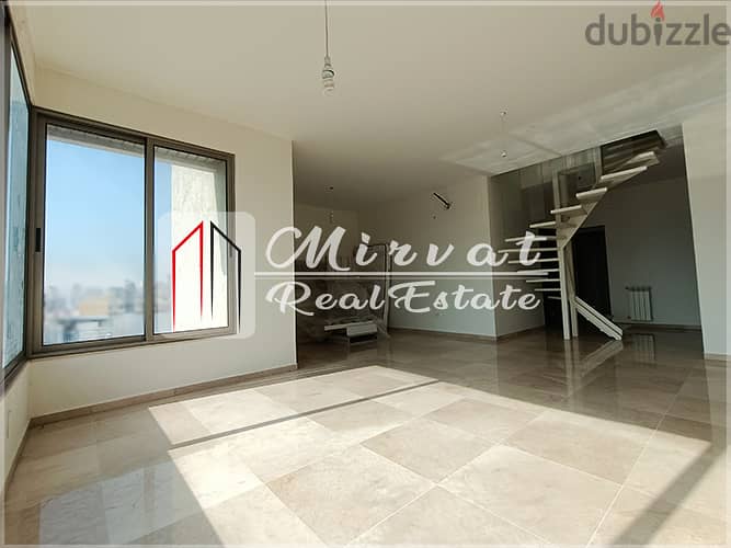 New Duplex For Sale Achrafieh 450,000$|Mountain&Sea View 6