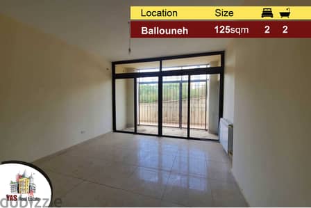 Ballouneh 125m2 New | Luxurious | Prime | Catch |