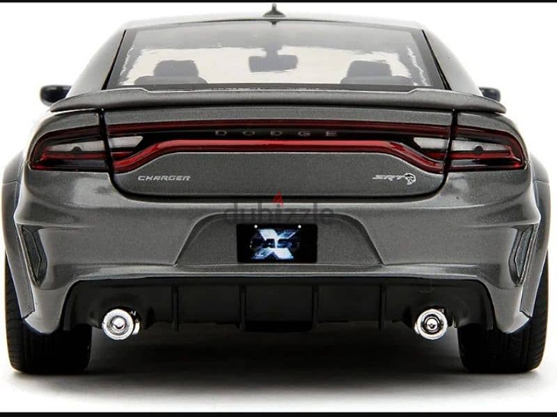 Dodge Charger SRT Hellcat (Fast X) diecast car model 1:24. 3
