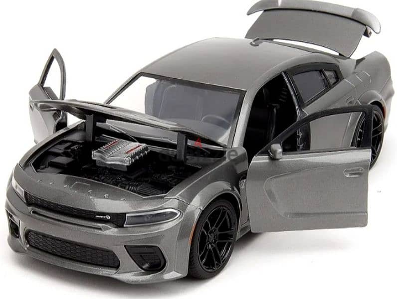 Dodge Charger SRT Hellcat (Fast X) diecast car model 1:24. 5