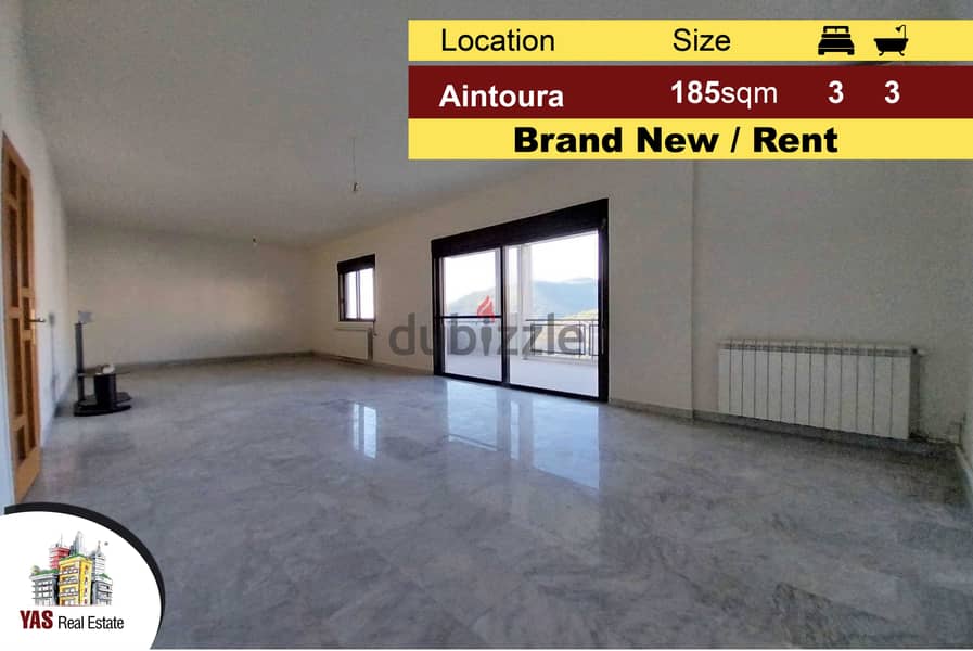 Aintoura 185m2 | Brand New | Rent | Panoramic View | IV 0
