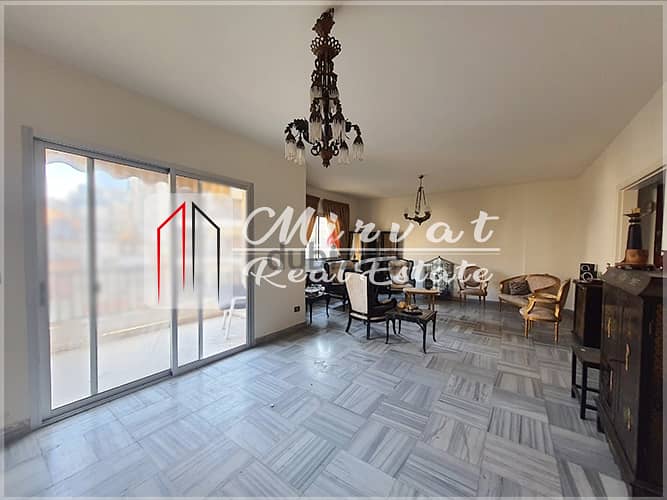 Few Steps From Gemayzeh|Apartment For Sale Achrafieh 180,000$ 1