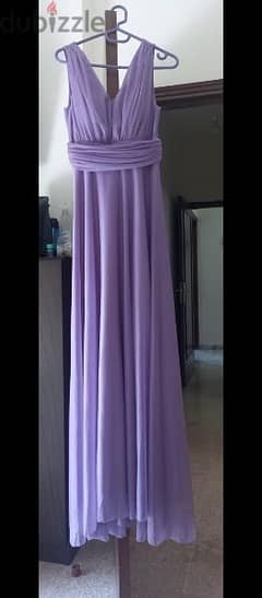 one time used long dress فسطان طويل 0