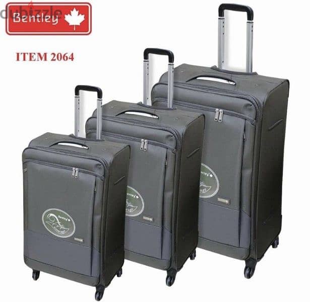 50% OFF Authentic Bentley set of 3 travel bags suitcase luggage 1