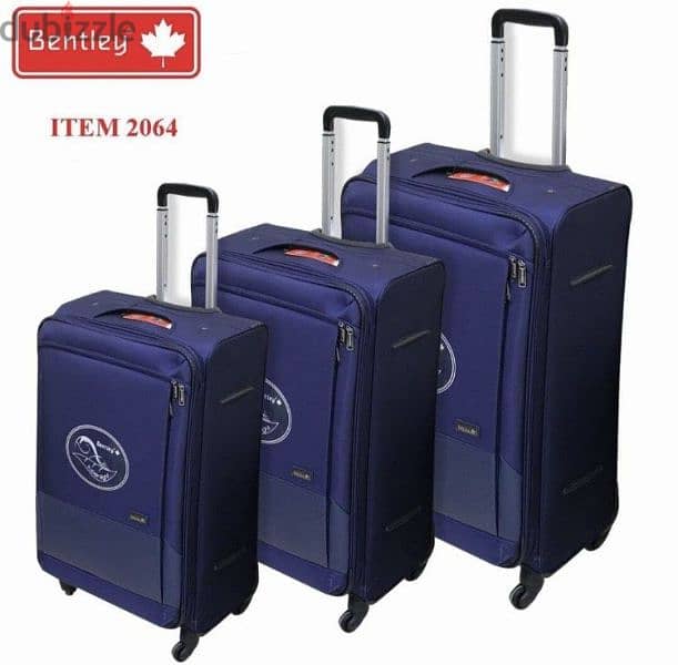 50% OFF Authentic Bentley set of 3 travel bags suitcase luggage 2