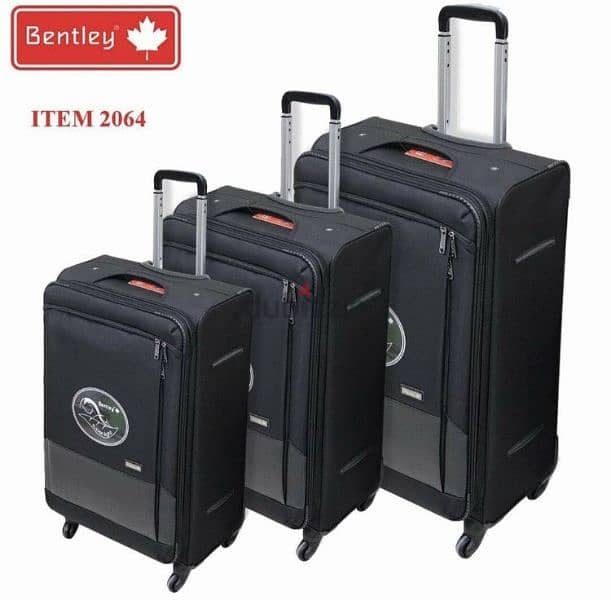 50% OFF Authentic Bentley set of 3 travel bags suitcase luggage 3
