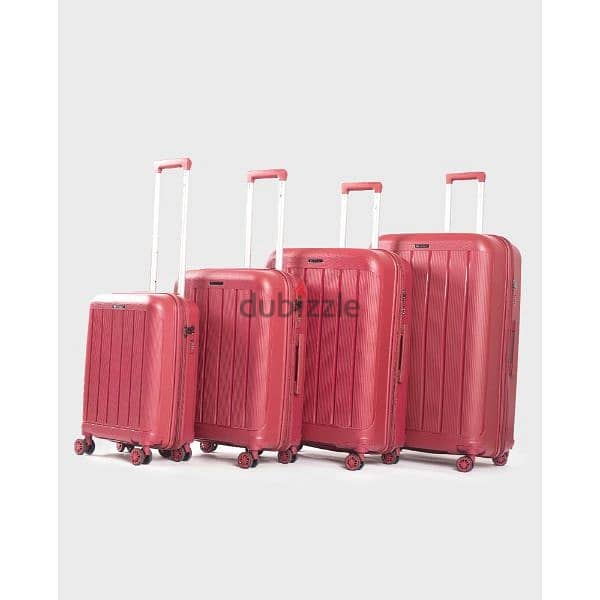 50% Discount set of 4 suitcase luggage travel bags Polycarbonate 3