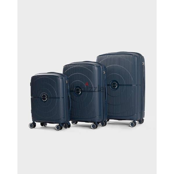 Polycarbonate unbreakable set of 3 travel bags suitcase luggage 3