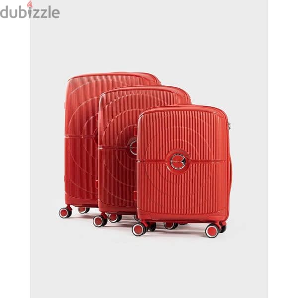 Polycarbonate unbreakable set of 3 travel bags suitcase luggage 7