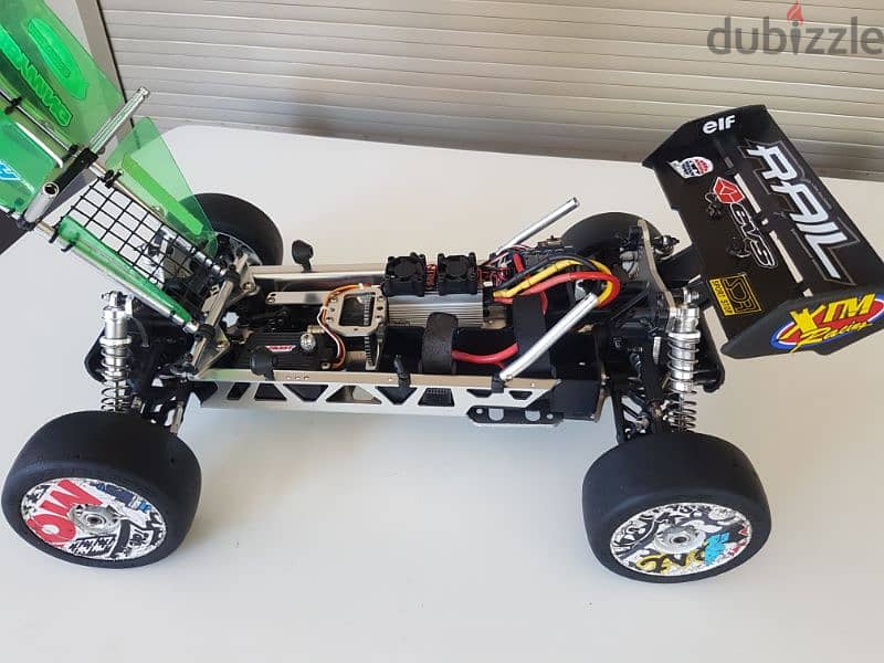exchange on rc car, rc car ,XTM rail cage buggy,Brushless 4s,EXcellent 4